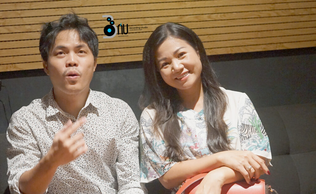 Ca sỹ Dương Hồng Loan Thu Âm Tại Nguyễn Báu Studio