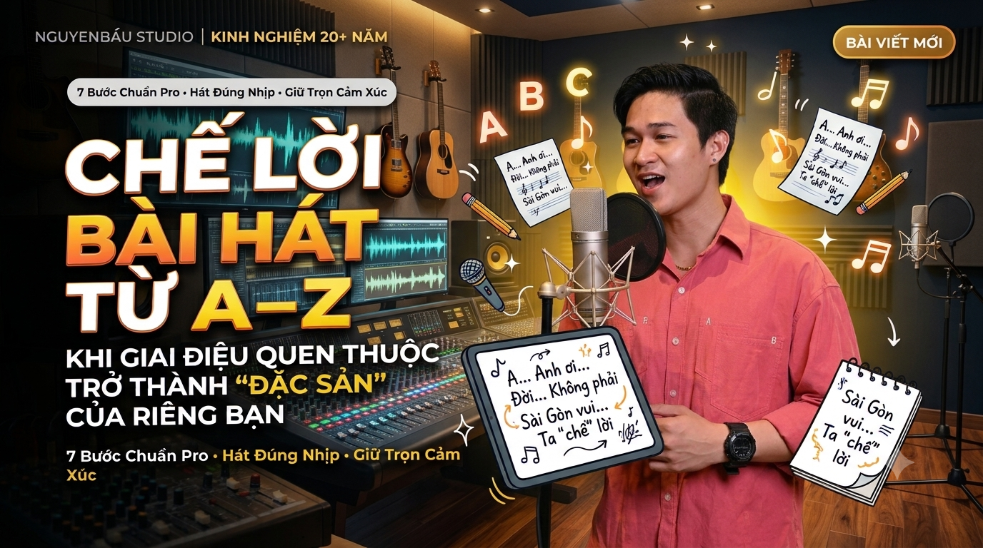 Chế Lời Bài Hát Từ A–Z: Khi Giai Điệu Quen Thuộc Trở Thành "Đặc Sản" Của Riêng Bạn